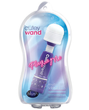 Blush Play With Me Cutey Wand – Purple Blush Sex Toys | Buy Online at Pleasure Cartel Online Sex Toy Store