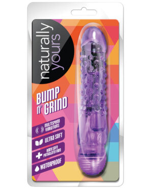 No Eta Blush Naturally Yours Bump N Grind – Purple Blush Sex Toys | Buy Online at Pleasure Cartel Online Sex Toy Store