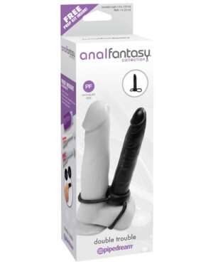 Anal Fantasy Collection Double Trouble – Black Anal Kits & Combos | Buy Online at Pleasure Cartel Online Sex Toy Store