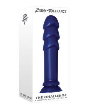 Zero Tolerance The Challenge – Blue Anal Sex Toys | Buy Online at Pleasure Cartel Online Sex Toy Store