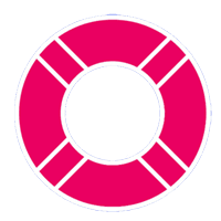 A graphical representation of the South Korean flag's Taegeuk symbol in red and blue surrounded by four black trigrams on an abstract geometric background.