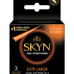 Lifestyles SKYN Elite Large Condoms - Box of 3