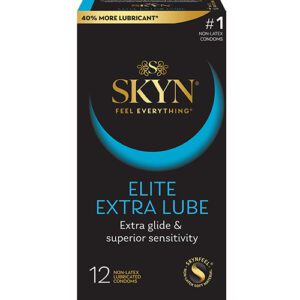 Lifestyles SKYN Elite Extra Lubricated Condoms - Box of 12