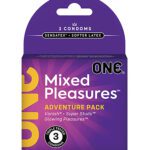 One Mixed Pleasures Condoms - Box of 3