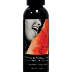 Earthly Body Edible Massage Oil - 2 oz Watermelon
