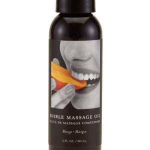 Earthly Body Edible Massage Oil - 2 oz Mango