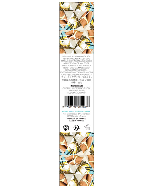 EXSENS of Paris Warming Massage Oil - Pina Colada - Image 3