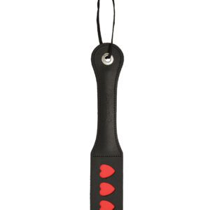 Sportsheets 12" Leather Heart Impression Paddle