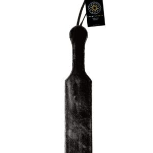 Sportsheets Leather Paddle w/Black Fur