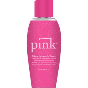 Pink Silicone Lube - 2.8 oz Flip Top Bottle