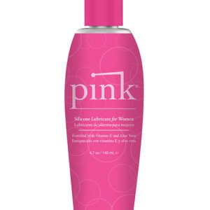 Pink Silicone Lube - 4.7 oz Flip Top Bottle
