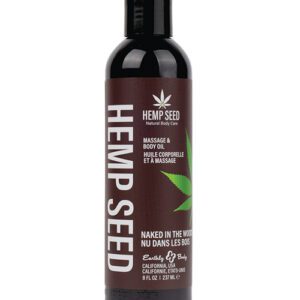 Earthly Body Massage & Body Oil - 8 oz Naked in the Woods