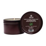 Earthly Body Suntouched Hemp Candle - 6 oz Round Tin Naked in the Woods