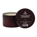 Earthly Body Suntouched Hemp Candle - 6 oz Round Tin Guavalava