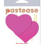 Pastease Basic Heart Black Light Reactive - Neon Pink O/S