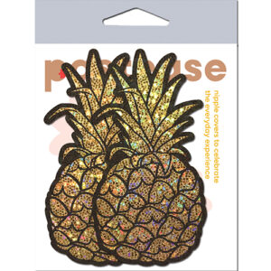 Pastease Premium Glitter Pineapple - Gold O/S