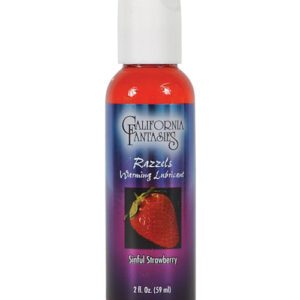 Razzels Warming Lubricant - 2 oz Sinful Strawberry