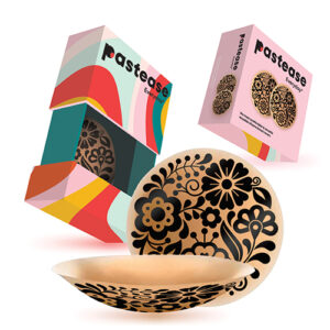 Pastease HALOS Silicone Floral Nipple Covers w/Travel Box - Bloom A-C Cup 10 or More Uses