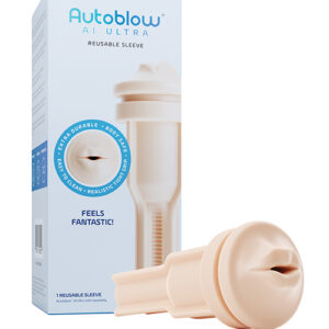 Autoblow AI Ultra Mouth Sleeve - Beige
