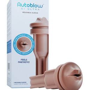 Autoblow AI Ultra Mouth Sleeve - Brown
