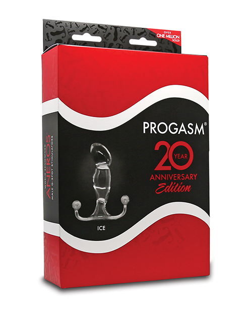 Aneros Progasm Ice Prostate Stimulator - Clear - Image 2