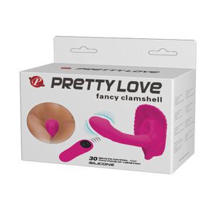 Pretty Love Fancy Remote Control Clamshell 30 Functions - Fuchsia