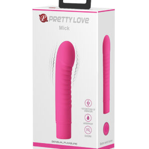 Pretty Love Mick 10 Function Vibrator - Fuchsia