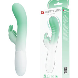 Pretty Love Cerberus Licking Rabbit - Aqua Ombre