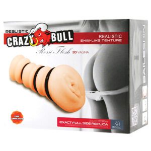 Crazy Bull Rossi Vagina Masturbator Sleeve - Flesh