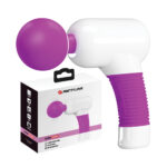 Pretty Love Super Power Fun Gun Massager - White/Fuchsia