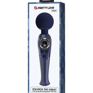 Pretty Love Skylar LED Digital Display Wand - Blue