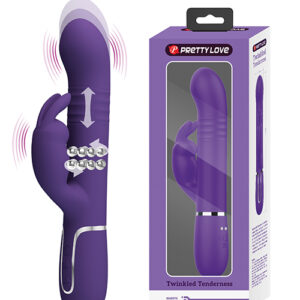 Pretty Love Twinkled Tenderness Coale Thrusting Rabbit - Purple