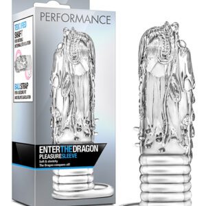 Blush Performance Enter the Dragon Penis Sleeve - Clear