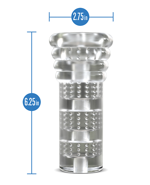 Blush M for Men Soft & Wet Magnifier Stroker - Clear - Image 9