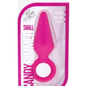 Blush Luxe Candy Rimmer Plug Small - Fuchsia