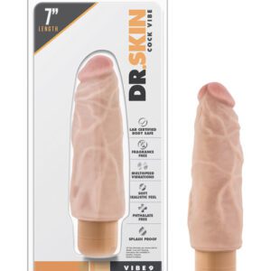 Blush Dr. Skin Vibe 7" Dong #9 - Beige