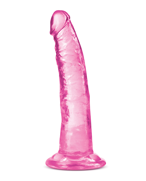 Blush B Yours Plus 7" Lust n' Thrust Dildo - Pink - Image 3