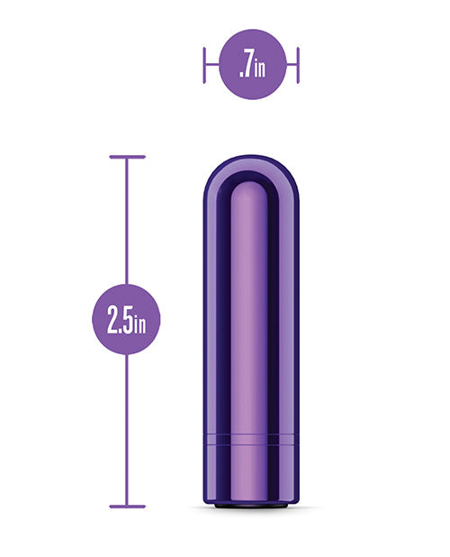 Blush Kool Vibes Mini Rechargeable Bullet - Grape - Image 5