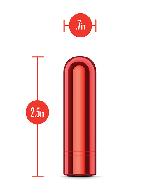 Blush Kool Vibes Mini Rechargeable Bullet - Cherry - Image 5