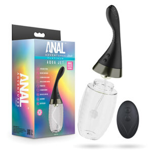 Anal Adventures Platinum Aqua Jet - Black