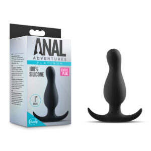 Blush Anal Adventures Curve Plug - Black
