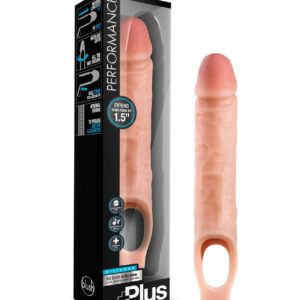 Blush Performance Plus 10" Silicone Cock Sheath Penis Extender - Flesh