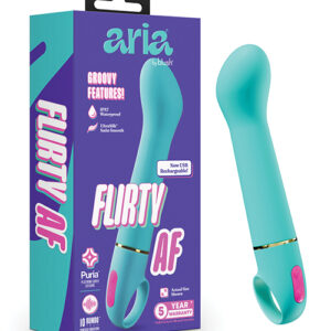 Aria - Flirty AF 2.0 - Rechargeable Vibe - Teal