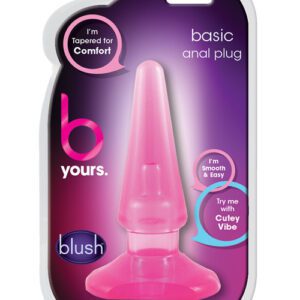 Blush B Yours Basic Anal Plug - Pink