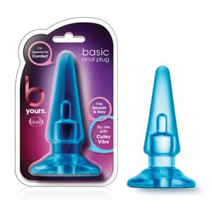 Blush B Yours Basic Anal Plug - Blue