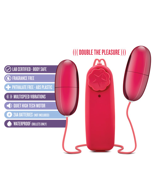 Blush B Yours Double Pop Eggs - Cerise - Image 6