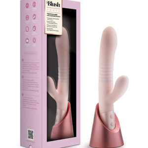 Blush Fraya Rabbit Rechargeable Vibrator - Pink