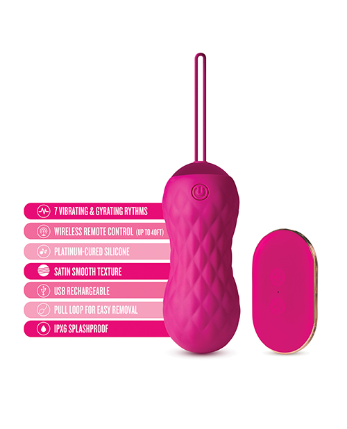 Blush Carina Remote Controlled Bullet - Velvet - Image 4