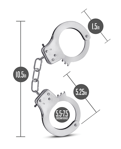 Temptasia Beginner Cuffs - Silver - Image 5