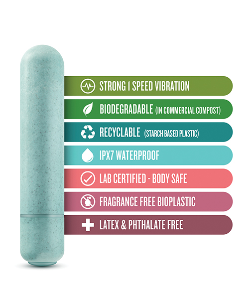 Blush Gaia Eco Bullet - Aqua - Image 6